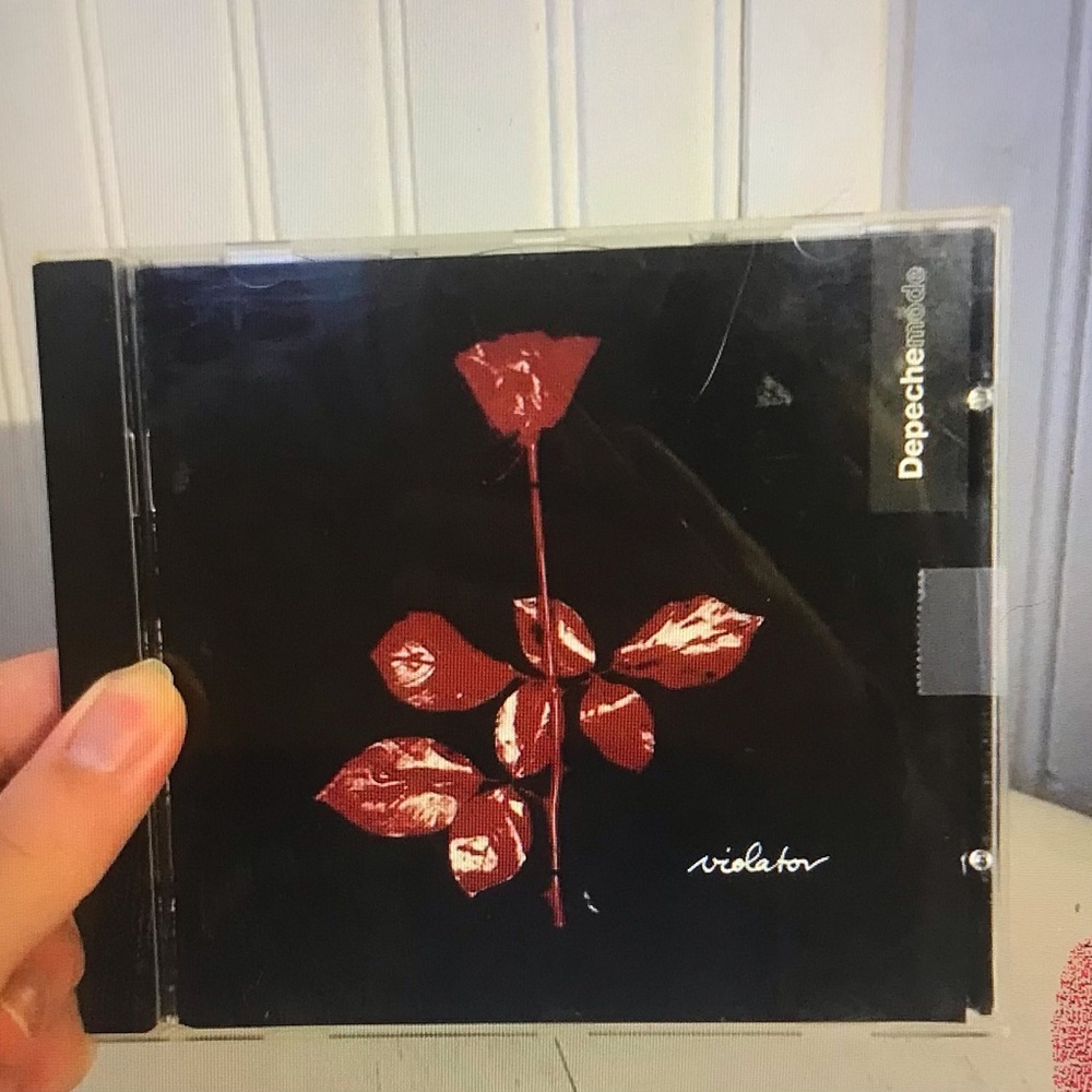 1990 Depeche Mode - Violator CD (Black & Red)